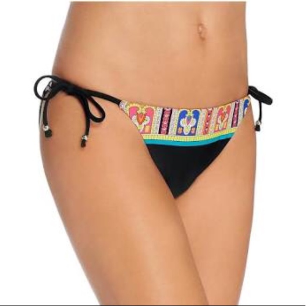 Trina Turk side tie bikini size 2